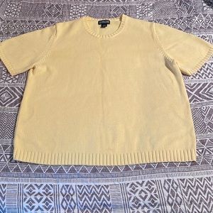 Land’s end short sleeved sweater